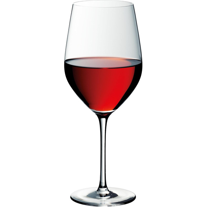 Бокали для білого вина WMF Easy Plus 6 шт, 390 мл, кришталь, прозорі, для посудомийної машини