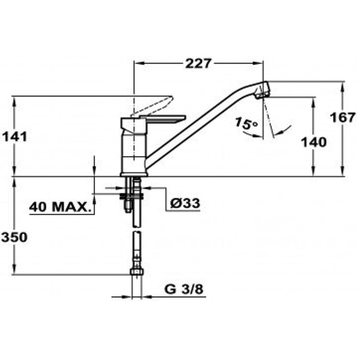 TEKA GRIFO ML CROMO Monomando con acabado de acero inoxidable de fcil limpieza, cao giratorio y aireador anticalcreo, chrome, TEKA GRIFO ML CROMO Monomando con acabado de acero inoxidable de fcil limpieza, cao giratorio y aireador anticalcreo, chrome