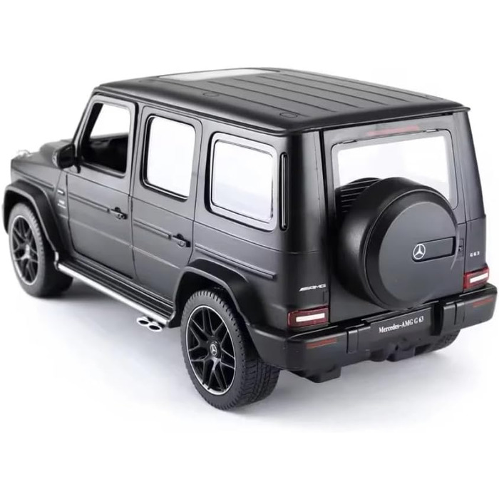Модель автомобіля Mercedes-Benz G63 AMG на радіокеруванні 1:24, чорний – офіційна ліцензія, амортизатори, для дому та вулиці