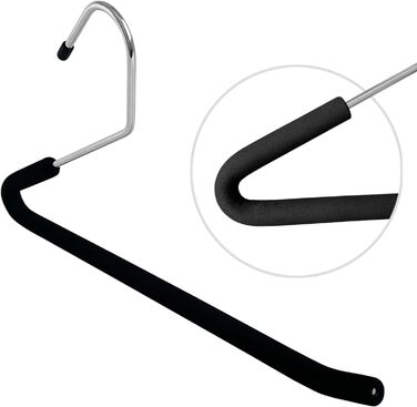 Вішалки для штанів Homa Jia: 20 шт., з антиковзаючим покриттям, для джинсів та штанів