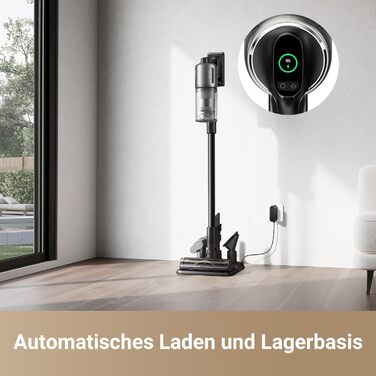 Dreame Z30 Бездротовий пилосос вертикальний, 28000 Па, 310 Вт, 90 хв, технологія Dust-Reveal, насадка для шерсті тварин, для різних поверхонь, з автовизначенням забруднень