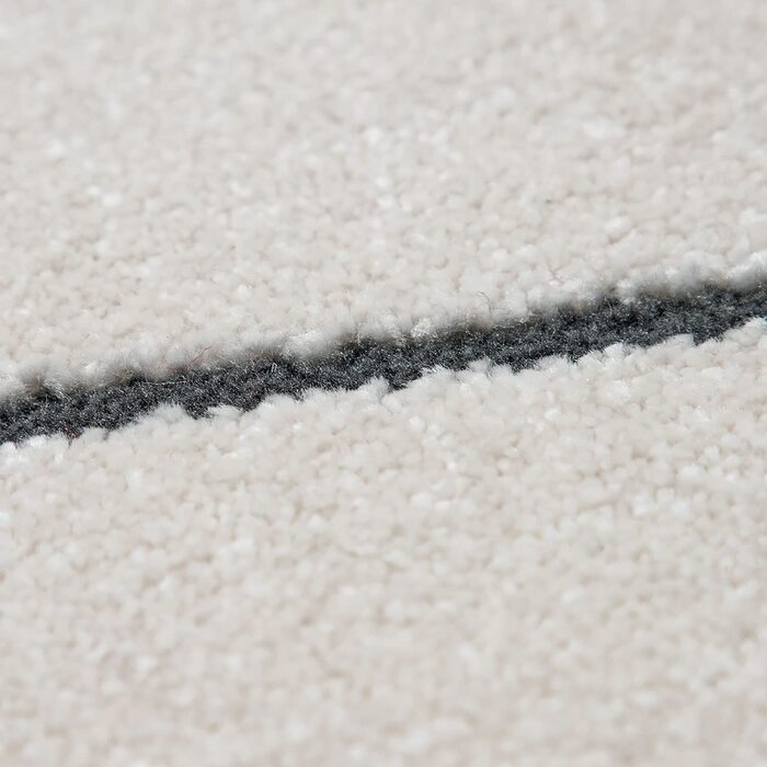Домашній килим Paco з коротким ворсом для передпокою, спальні, Сучасний скандинавський ромбовидний візерунок, розмір 60x100 см, Колір білий 2, 60x100 см, білий 2