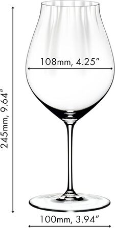 Набір келихів Riedel Performance Syrah (2 шт.), кришталеве скло, преміум-якість, для дегустації