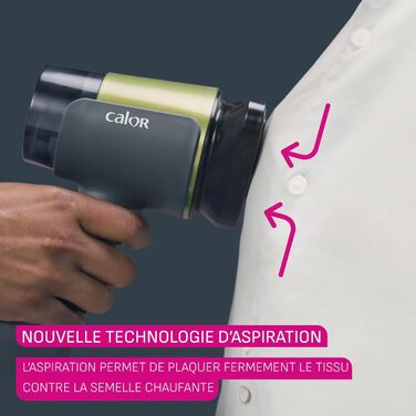 CALOR AeroSteam: портативний відпарювач для одягу, Made in France, DT9810C0