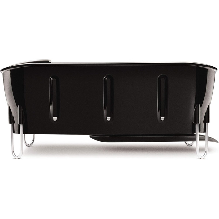 Сушарка для посуду Simplehuman KT1104 компактна, чорна, пластик, гарантія 5 років