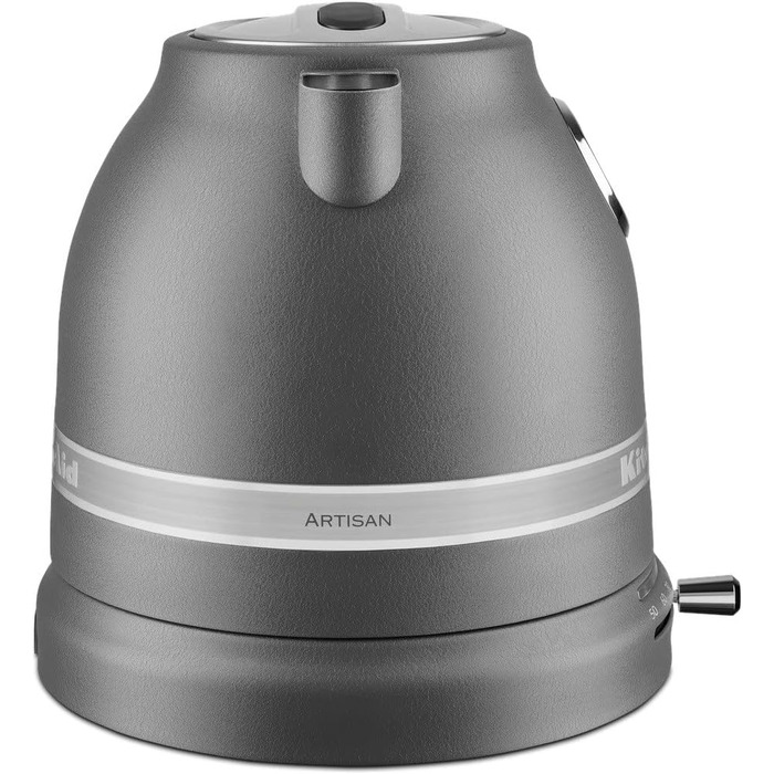 Міксер KitchenAid Artisan 1.5 л, сталевий котел, колір сірий (5KEK1522EGR)