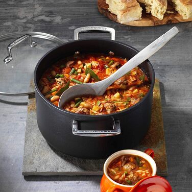 Каструля Fleischtopf Le Creuset з антипригарним покриттям, 28 см, для всіх типів плит (включаючи індукційні)