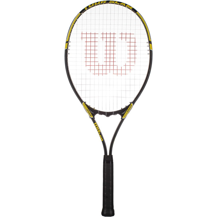 Ракетка для тенісу для дорослих Wilson Tour Slam, чорна/жовта рукоятка 3 (4 3/8)