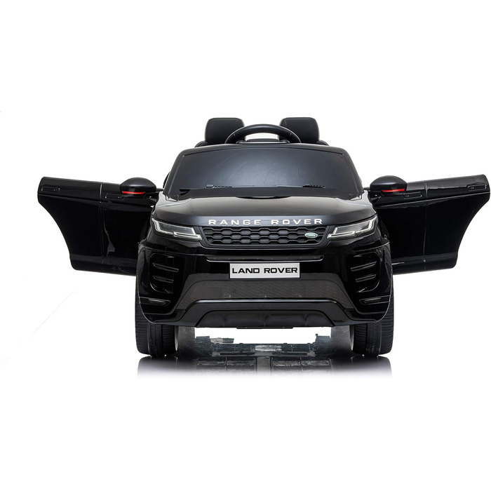 Дитячий електромобіль Range Rover Evoque 12V, ліцензія, білий/чорний