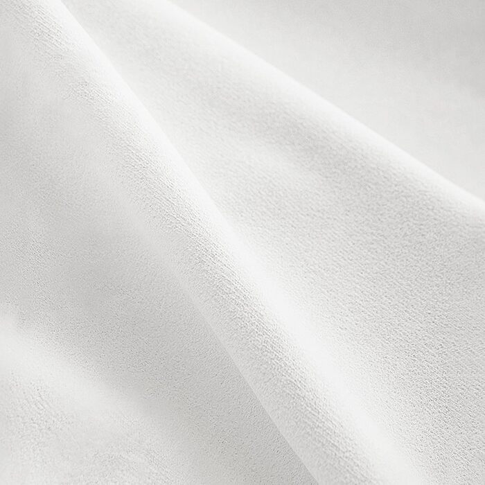 Крісла-черепашки Yaheetech, 2 шт., білі. Сучасні крісла з металевими ніжками, для вітальні, туалетного столика, спальні. Поліестер.