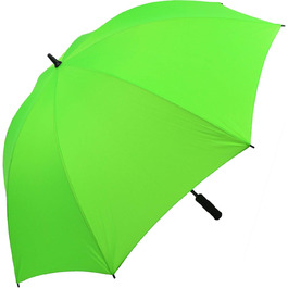 Легка парасолька з повного скловолокна для 2 осіб - розмір XXL - дуже стабільна - парасолька для гольфу (неоново-зелений)