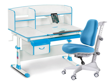 Комплект Evo-kids Evo 50 BL Blue (арт. Evo-50 BL + крісло Y-528 KBL)
