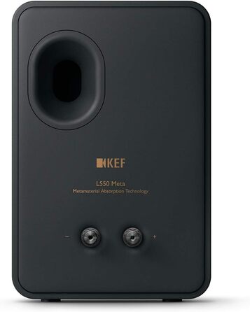 Поличний динамік KEF LS50 Meta HiFi монітор 40-100 Вт (технічний вуглець)