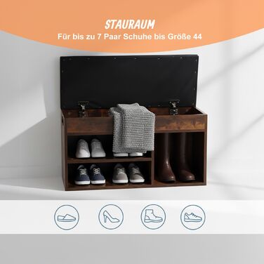 Сховище для взуття Relaxdays з місцем для зберігання