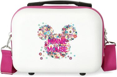 Адаптований б'юті-футляр Disney Minnie Sunny Day рожевий 29x215 cms ABS (молодіжна мода, 29см, білий)