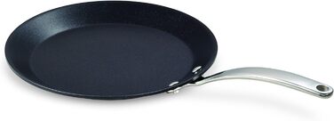 Чорна сковорода для млинців Бека з антипригарним покриттям, 44 х 26 х 7,1 см