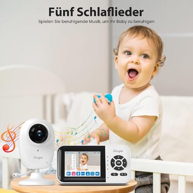 Інтелектуальний відеоніяня для дітей з дисплеєм 2.8