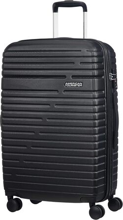 Валіза American Tourister Aero Racer Spinner 68, що розкладається, 68 см, 75.5 л, Jet Black