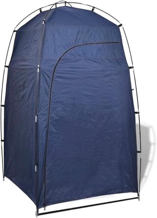 Душова кабіна-намет vidaXL для кемпінгу та перевдягання, синій