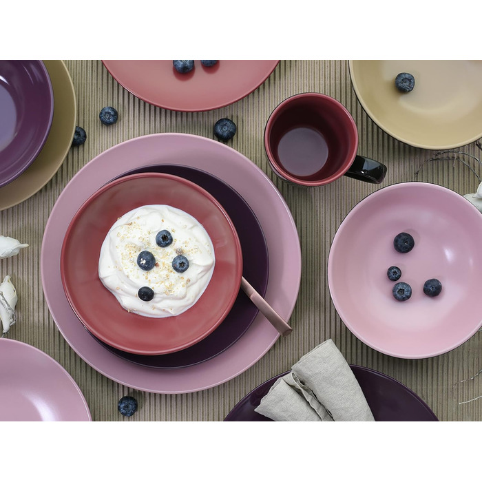 Серія Набір посуду, комбінований набір з 16 предметів (ягідний), 22457