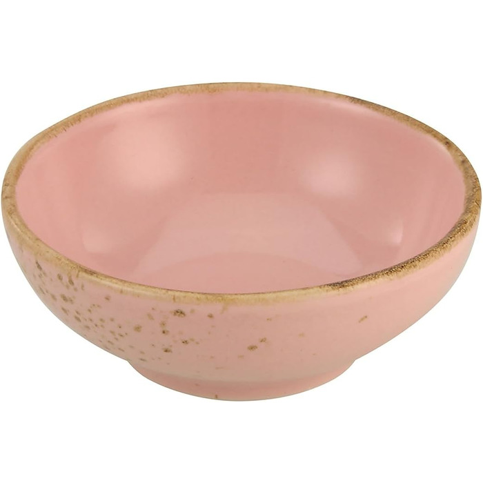 Серія NATURE COLLECTION, рожеве, набір посуду з 6 предметів, соєва миска з кераміки, можна мити в посудомийній машині та мікрохвильовій печі, якісне виробництво, 21974