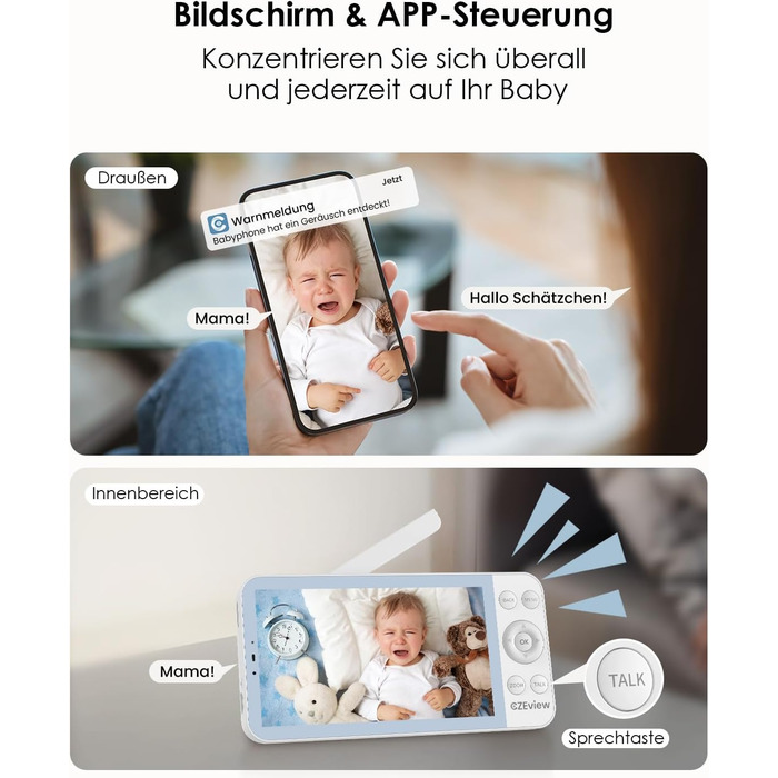 Відеоняня з камерою 2.5K та 5.5