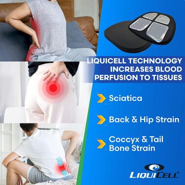 Подушка для сидіння Ergo21 Liquicell Original з рідкофазними мембранами