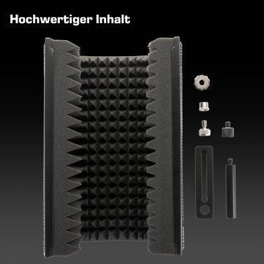 DOCKIN® MP2000: USB мікрофон для ПК, геймінгу, подкастів та стрімінгу – професійний мікрофон з поп-фільтром та міцним штативом. Запис звуку преміум-якості.