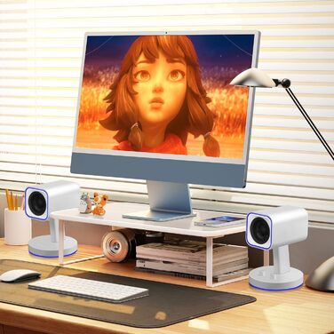 Комп'ютерні ігрові колонки Sanyun SW209 36W з RGB-підсвічуванням, Bluetooth 5.2, USB/AUX, 3 режими EQ (Ігри/Фільми/Музика)