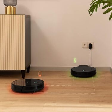 Робот-пилосос Cecotec Conga M20 з гіроскопічною навігацією, 7000 Па, 160 хв роботи, датчики захисту від падіння та мультифункціональна щітка | App Control