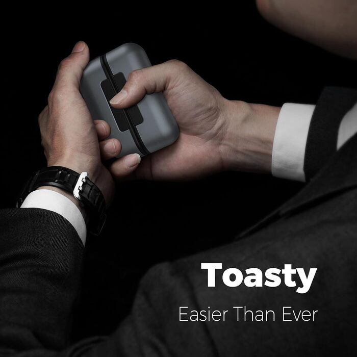 Електричні грілки для рук OCOOPA MagTwins, 10000 mAh, 2 шт., 4 режими нагріву, USB Powerbank для зими, сірий колір