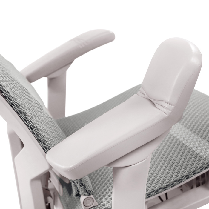 Офісний крісло / Крісло для керівника POFIT G GEN2 з сітчастою спинкою, світло-сірого кольору, hjh OFFICE