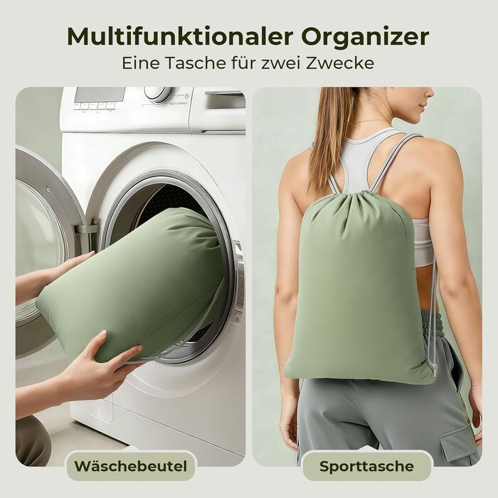 Набір компресійних органайзерів для одягу в подорожі 8 предметів, дорожні сумки-пакувальники для валізи та рюкзака, Matcha Green