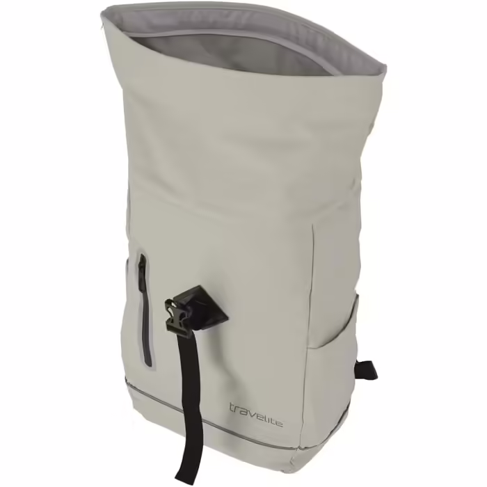 Рюкзак TRAVELITE Rolltop водонепроникний, велосипедний, міський, з відбивачами, 19 л, 48 см, колір слонова кістка