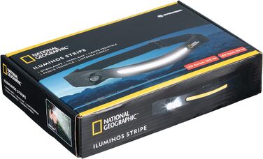 Налобний ліхтар National Geographic Iluminos Stripe з LED-стрічкою, акумулятором та ІЧ-датчиком