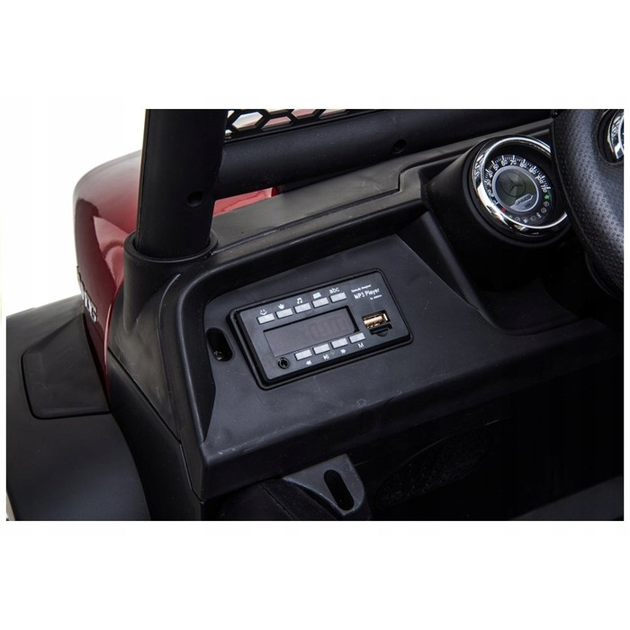 Дитяче електромобіле Mercedes Unimog, чорний, LEAN CARS