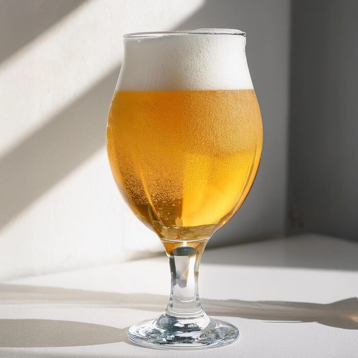 Набір келихів для пива Glasmark KROSNO 1992 Biertulpen 6 шт, 500 мл - для Pils, Stout, коктейлів, придатні для мийки в посудомийній машині