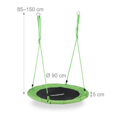 Гніздова гойдалка Relaxdays 90 см