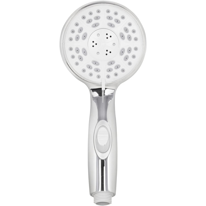 Набір душових штанг aquaSu Basic 853, душова штанга 60 см з ручним душем і душовим шлангом, хром