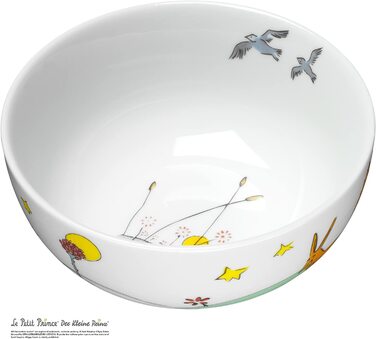 Набір дитячого посуду WMF Der Kleine Prinz, 6 предметів, з нержавіючої сталі Cromargan, для дітей від 6 років, придатний для миття в посудомийній машині