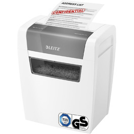 Шредер Leitz IQ Home Aktenvernichter: безпечне знищення документів, P4, 7-6 аркушів, білий, 80340000 Шредер Leitz IQ Home Aktenvernichter: безпечне знищення документів, P4, 7-6 аркушів, білий, 80340000