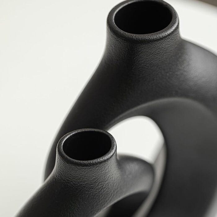 Керамічна ваза SUKIYPO, набір 2 шт, бежева, сучасний дизайн, для дому, офісу, декору, стиль бохо