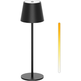 Акумуляторна LED-лампа Antela для дому та вулиці, диммер, 3 кольори, IP44, метал, 2 шт.