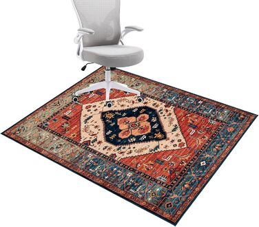 Килимок для захисту підлоги під стілець 90x120 см - килимок для ігрового крісла, офісного крісла, антиковзаючий, прямокутний