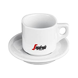 Кава Сегафредо латте Чашки для кави з молоком 'Гранде 265 мл з тарілкою, 4 шт.