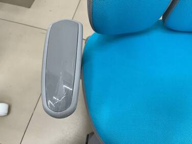 Дитяче крісло ErgoKids GT Y-404 (знижка), ортопедичне, блакитне