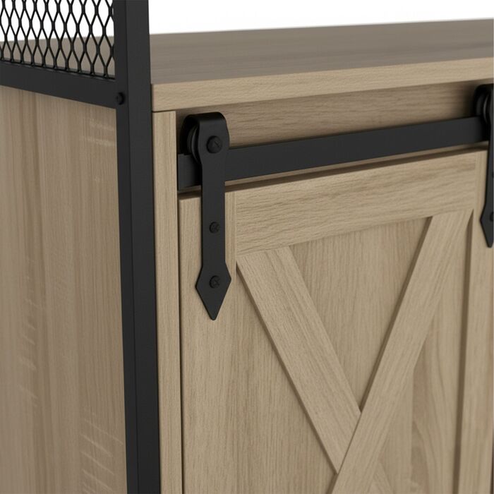 Тумба з розсувними дверцятами Relaxdays