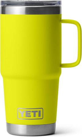 Термос YETI Rambler з кришкою Stronghold, 591 мл (Firefly Yellow)