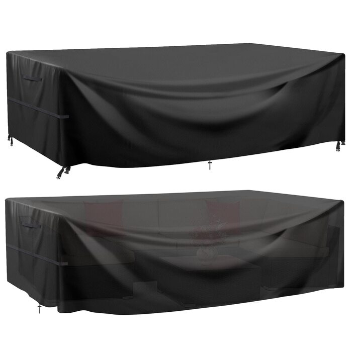 Водонепроникний чохол для садово-патіо меблів GARPROVM, 230x165x80 см, Оксфорд