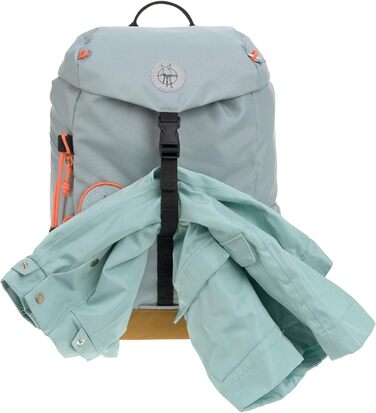 Дитячий туристичний рюкзак Дитячий рюкзак з нагрудним ременем М'які плечові лямки водовідштовхувальний, 14 літрів/великий відкритий рюкзак (світло-блакитний, одномісний)
